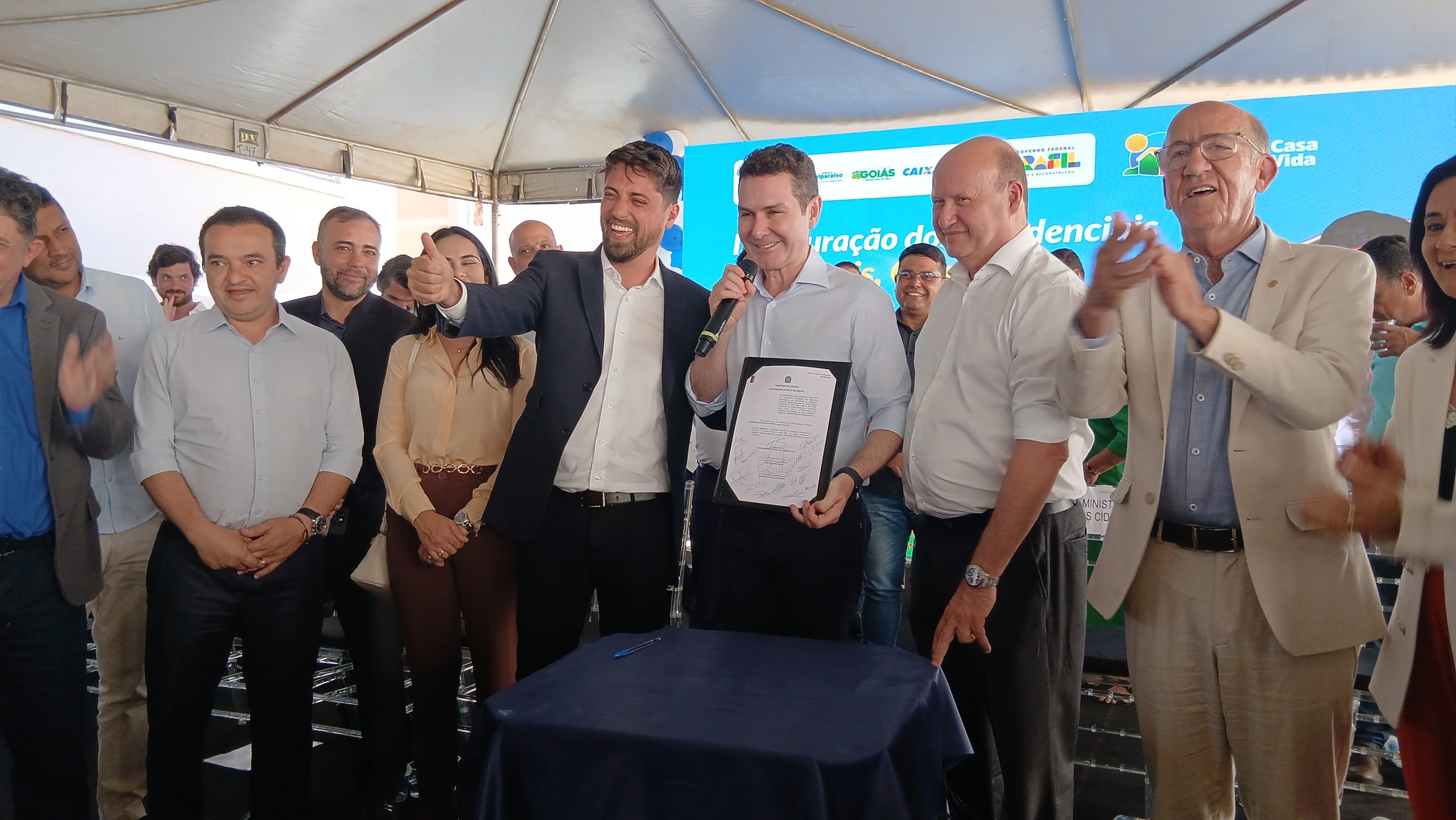 PAC Anhanguera é lançado em Valparaíso com investimento de R$ 80 milhões em saneamento e infraestrutura