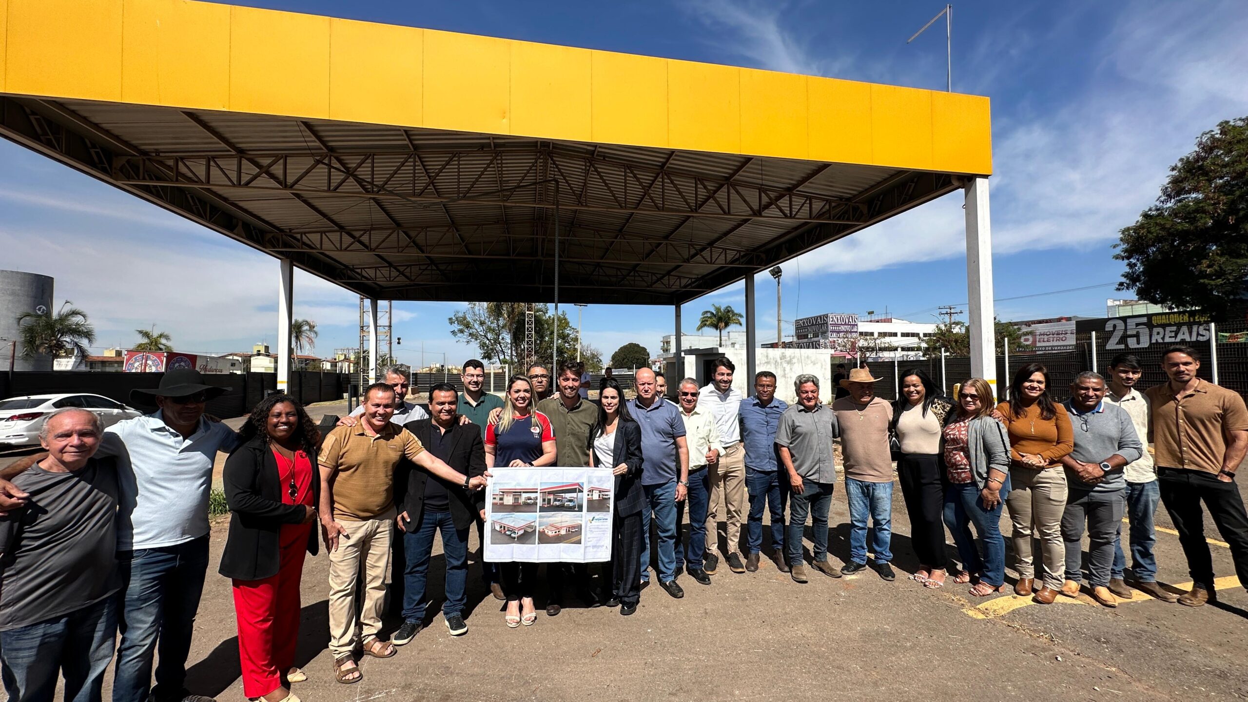 VALPARAÍSO DÁ ORDEM DE INÍCIO PARA CONSTRUÇÃO DA PRIMEIRA BASE PRÓPRIA DO SAMU