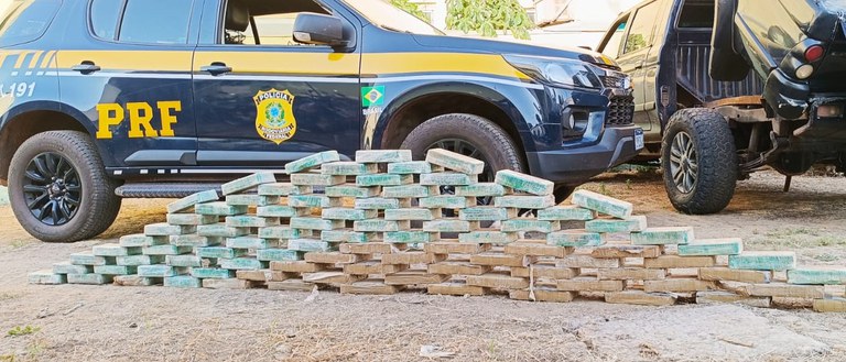 PRF apreende mais de 460 Kg de cocaína e skunk na BR-262