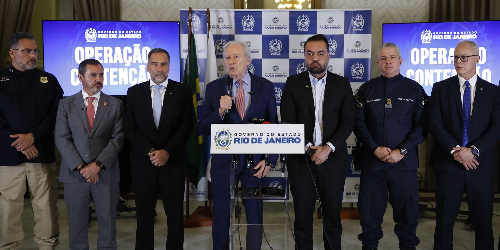 Lewandowski e Castro anunciam escritório emergencial contra crime