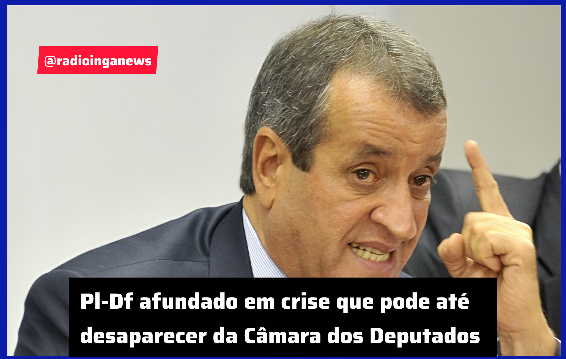 PL-DF afundando em crise e pode desaparecer da Câmara dos Deputados